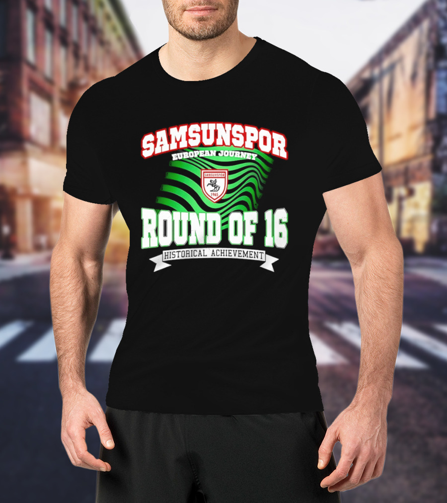 Samsunspor European Journey 1965 Round Of 16 Historical T-Shirt