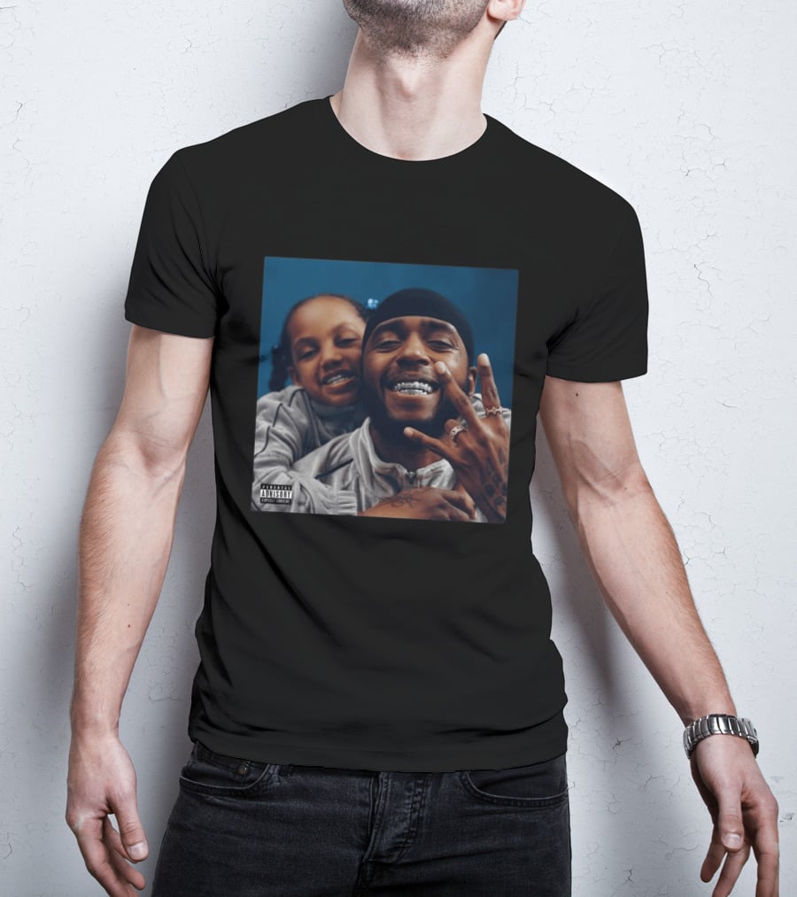 6Lack Love Is The New Gangsta Album Cover Grinning With Grillz T-Shirt