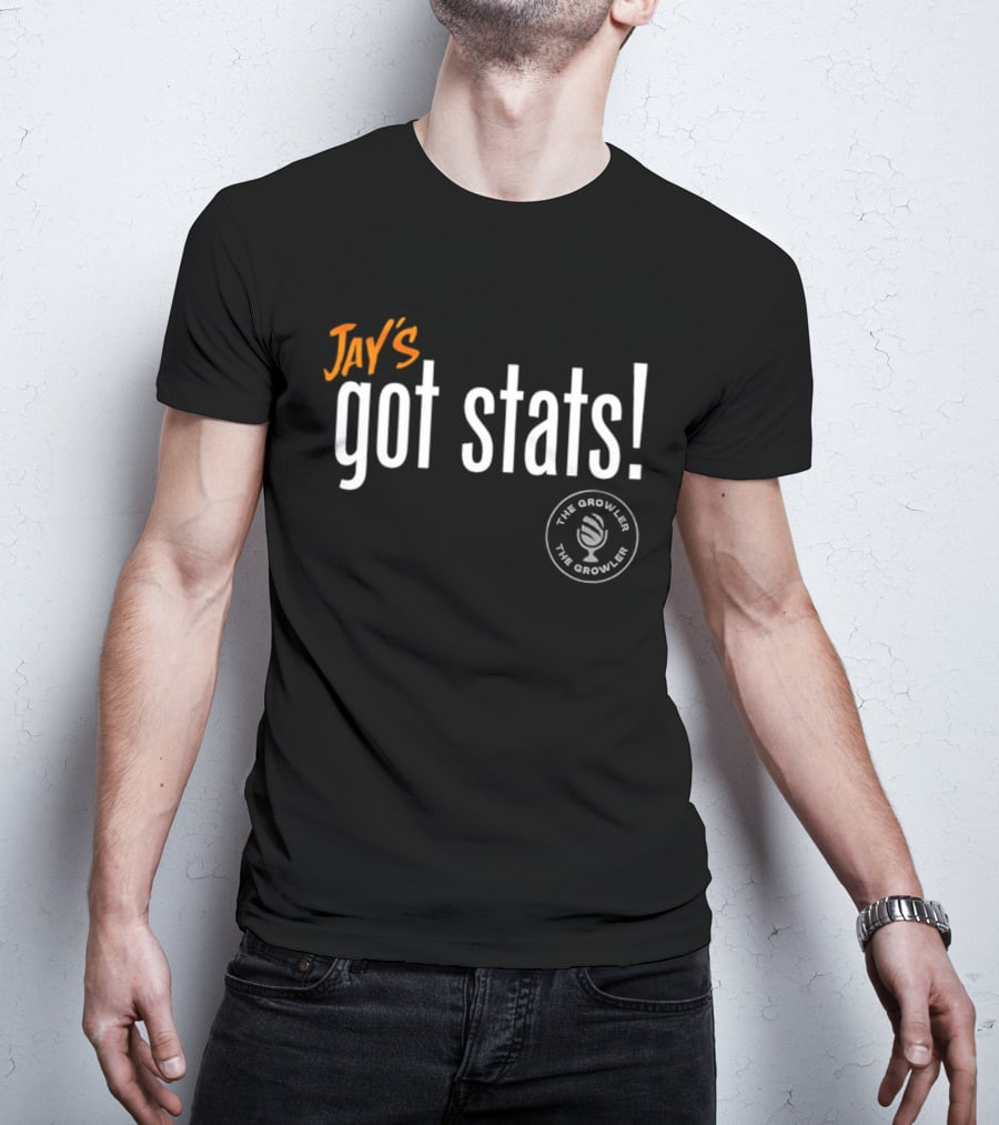 Jay's Got Stats Bengals Podcast The Growler With Paul Dehner T-Shirt