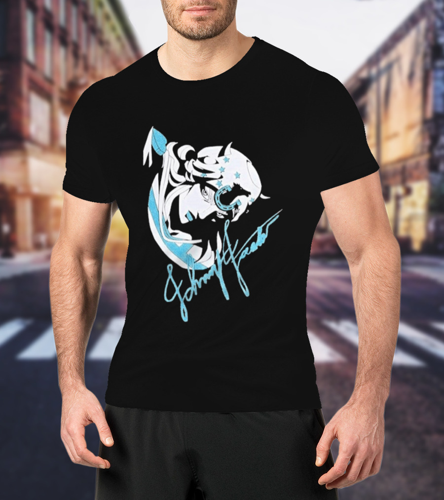 Johnny Joestar JoJo's Bizarre Adventure Steel Ball Run Signature Stars T-Shirt