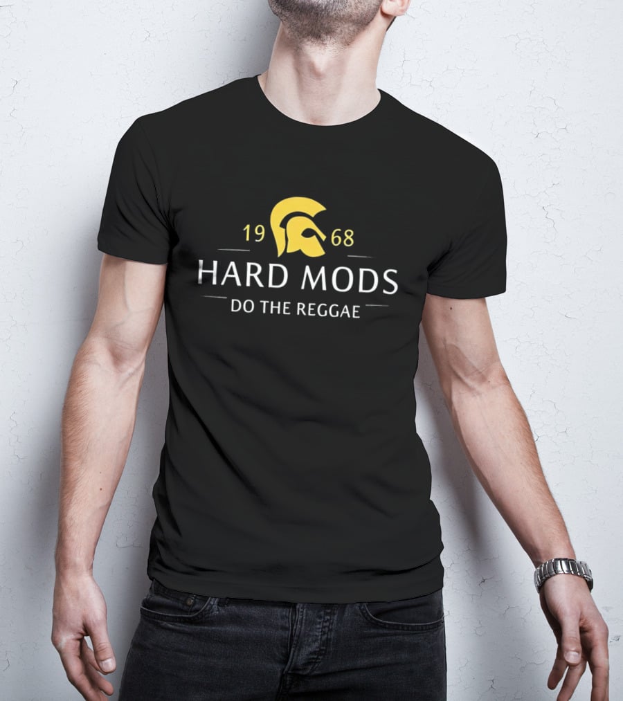 1968 Hard Mods Do The Reggae Spartan Helmet T-Shirt