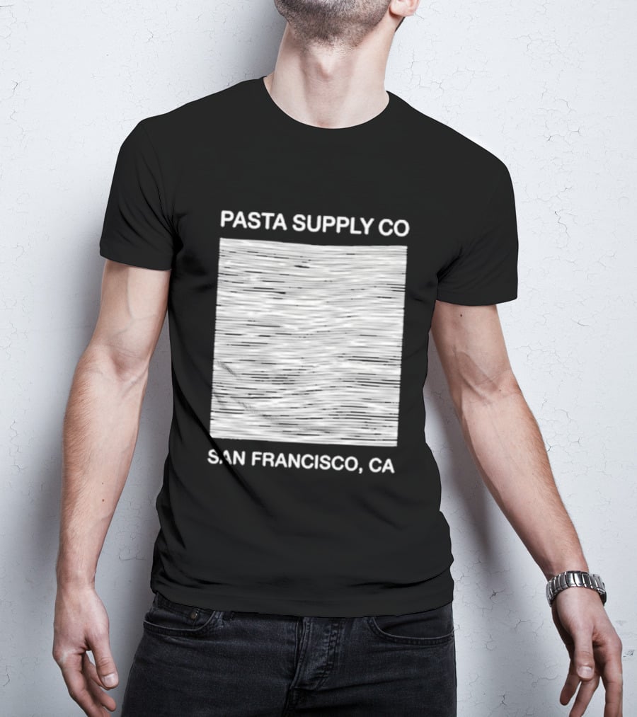 Pasta Supply Co San Francisco CA Unknown Pleasures T-Shirt