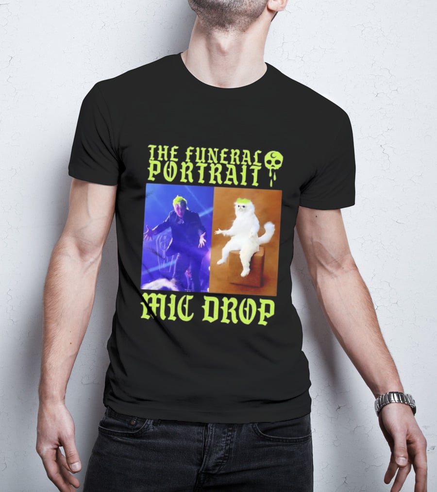 The Funeral Portrait Mic Drop T-Shirt