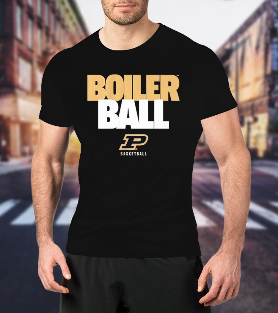 BOILER BALL Purdue Basketball P T-Shirt