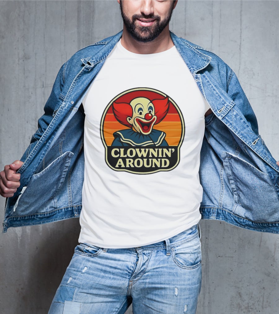 Bozo The Clown Clownin' Around T-Shirt