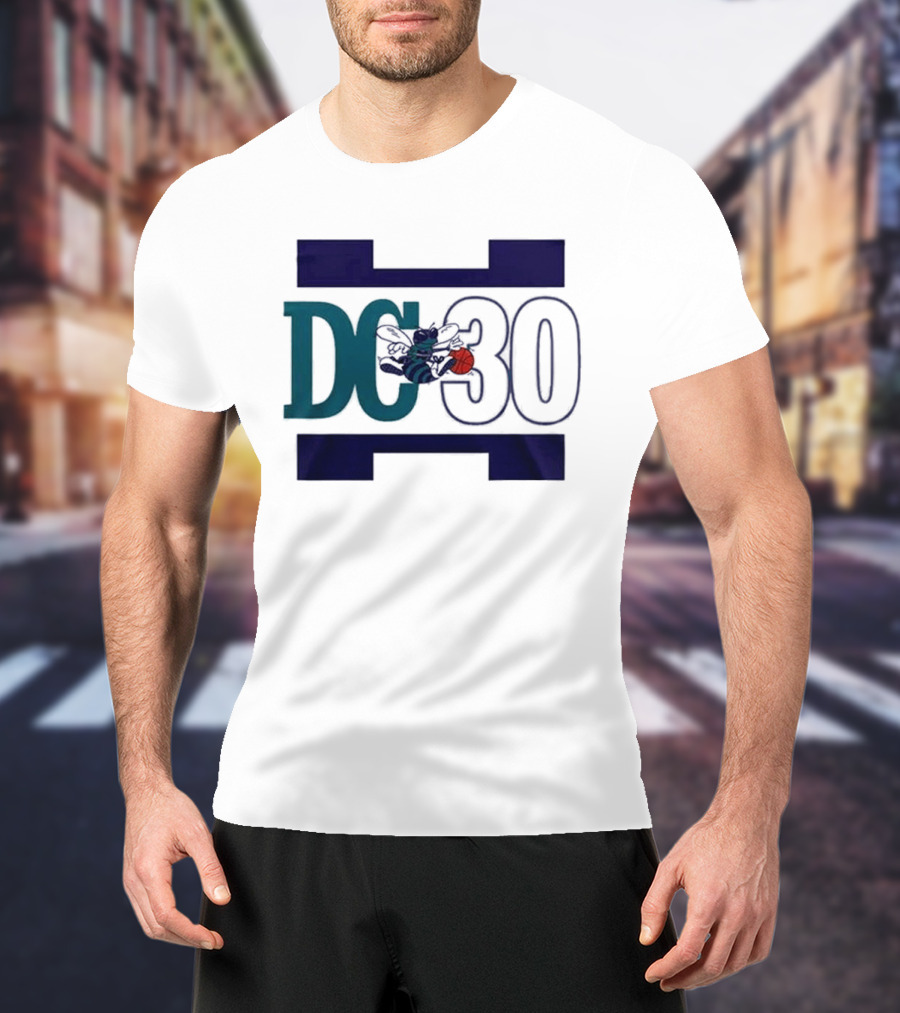 Charlotte Hornets 2026 DC 30 Dell Curry T-Shirt