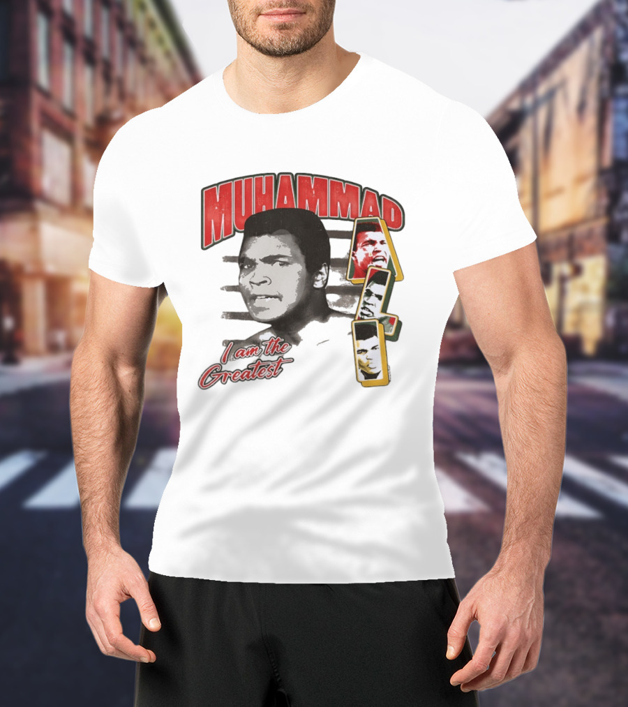 Muhammad Ali I Am The Greatest Retro Boxing Legend T-Shirt
