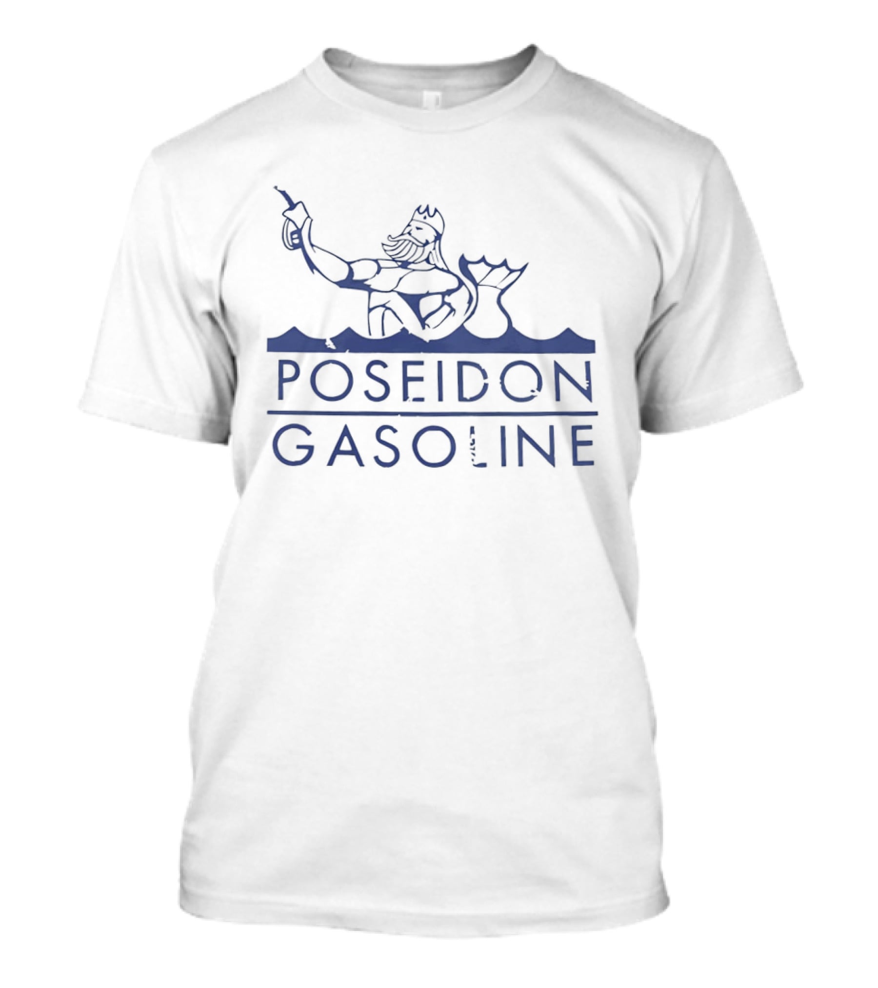 Poseidon Gasoline Mythical Sea God Branding Pseudonym Gasoline T-Shirt