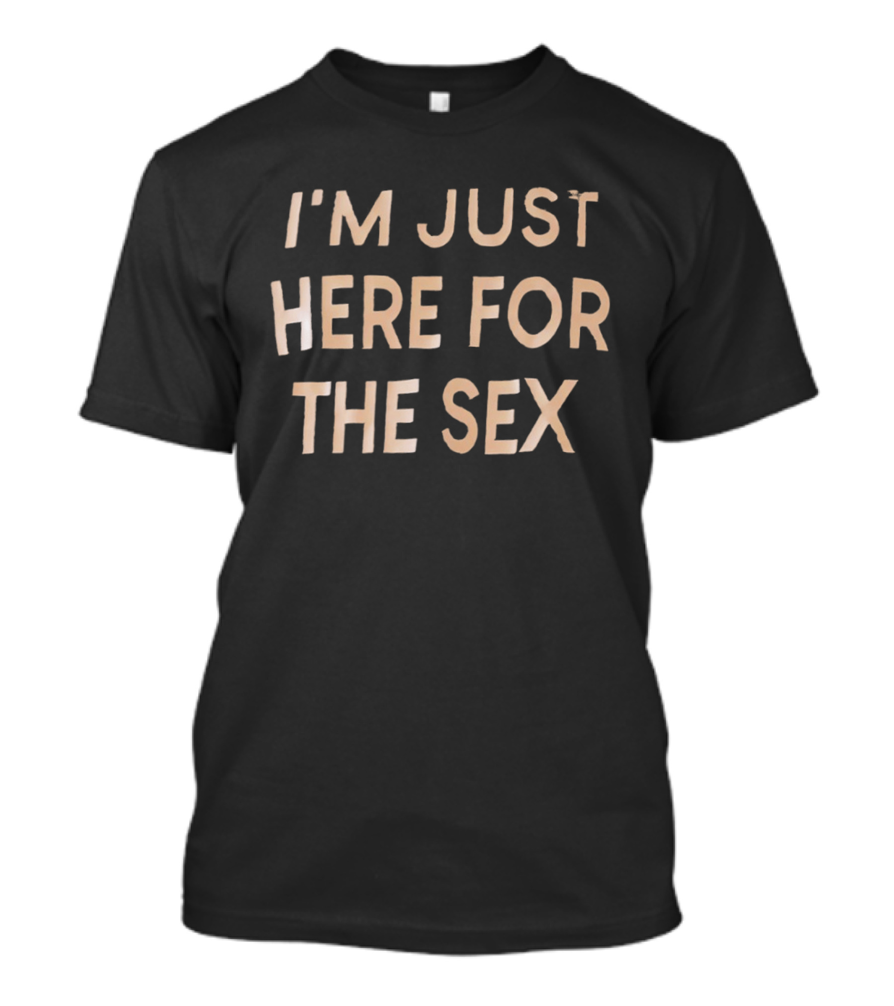 I'm Just Here For The Sex Party Humor Phrase T-Shirt