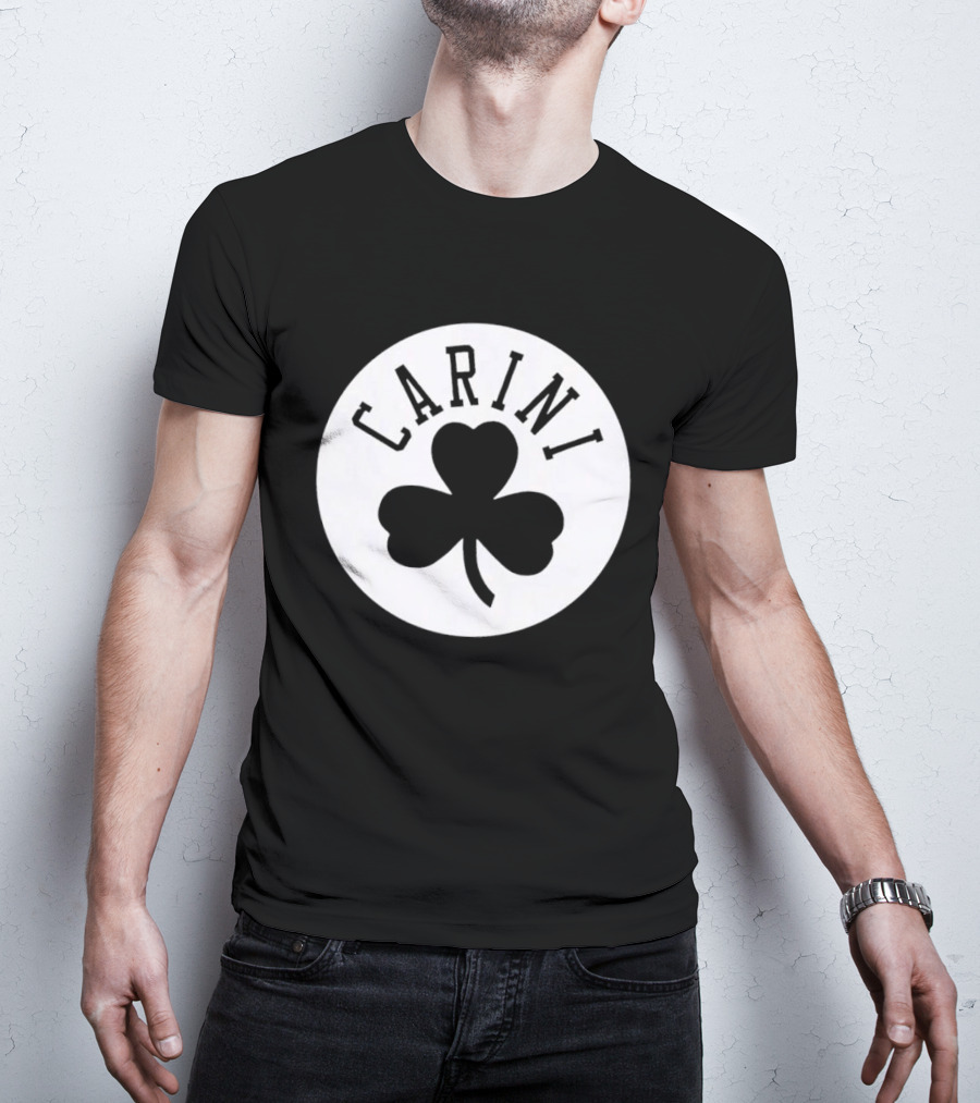 Carini Clover Emblem With Shamrock T-Shirt