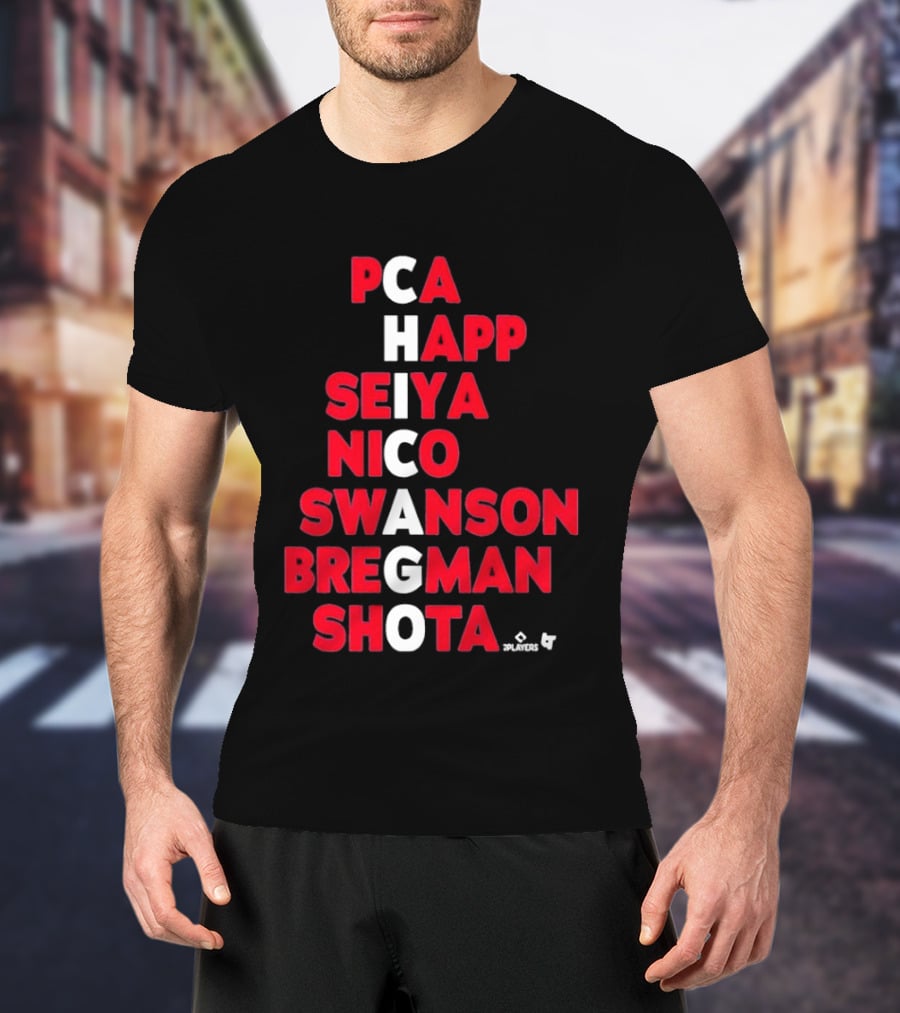 PCA Happ Seiya Nico Swanson Bregman Shota Chicago 2026 T-Shirt