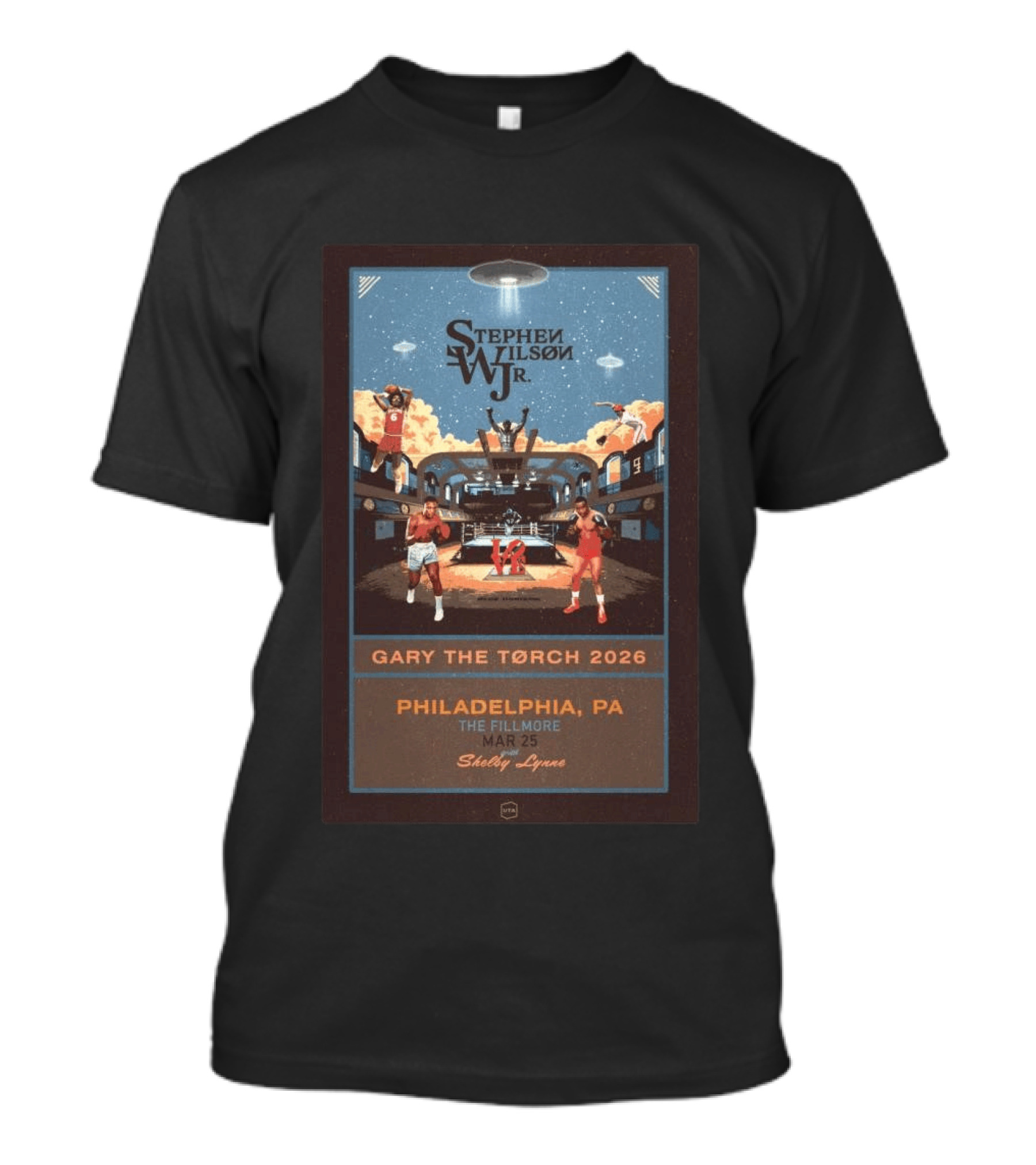 Stephen Wilson JR. Gary The Torch 2026 Philadelphia PA The Fillmore Mar 25 Shelby Lynne T-Shirt