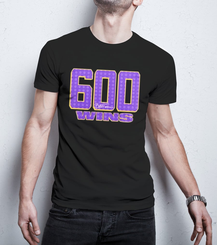 LSU Tigers Bill Torina 600 Wins Celebration 2026 T-Shirt