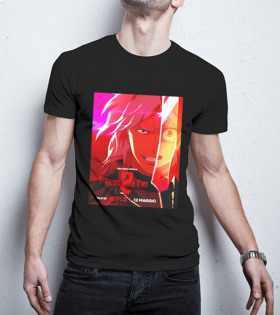 Devil May Cry Serie Netflix Solo Su Netflix 12 Maggio T-Shirt