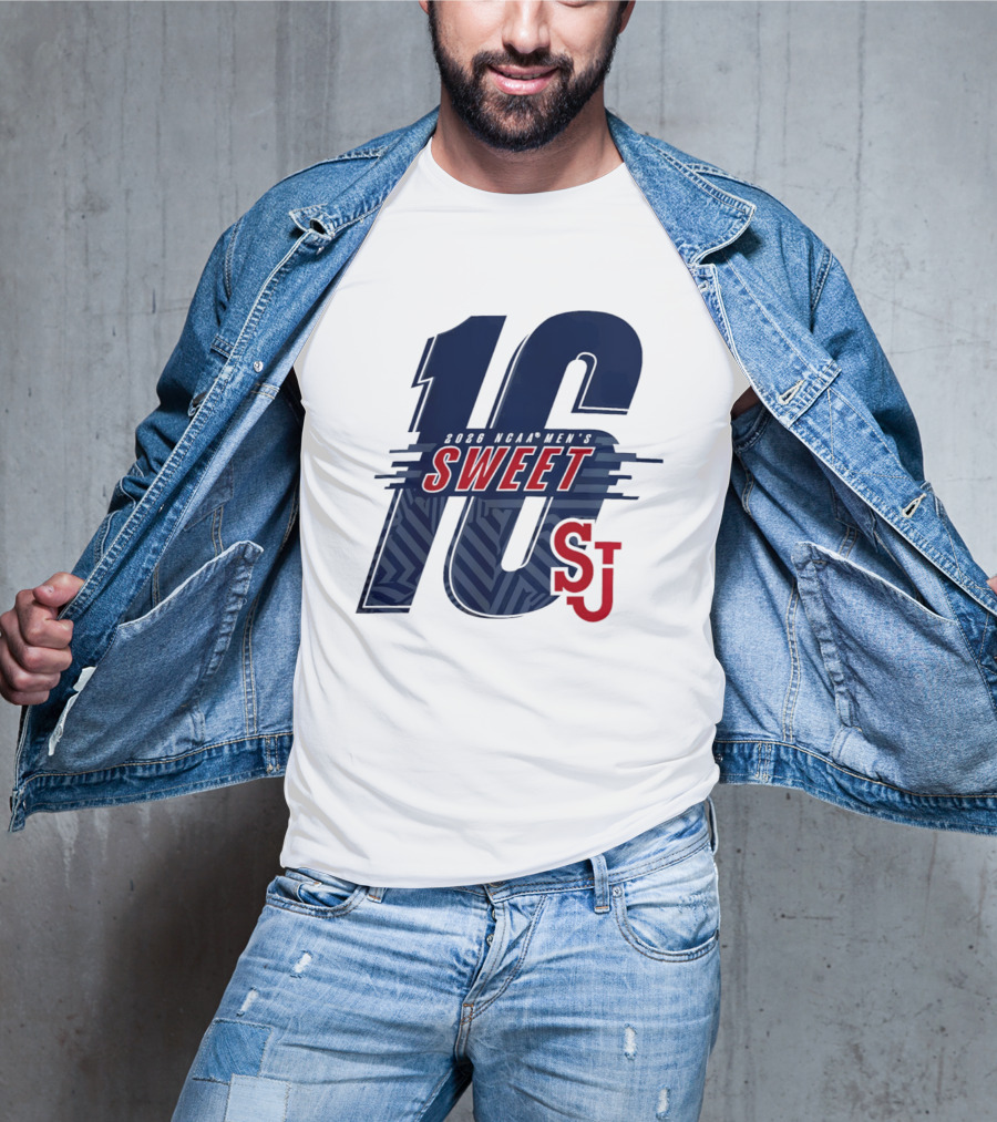 St. John's 2026 NCAA Men's Basketball Sweet 16 SJU T-Shirt