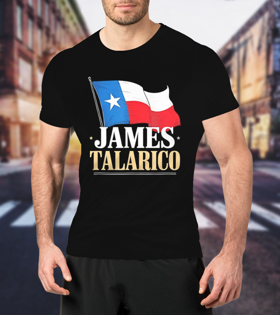 James Talarico Texas Flag Democrat Political T-Shirt