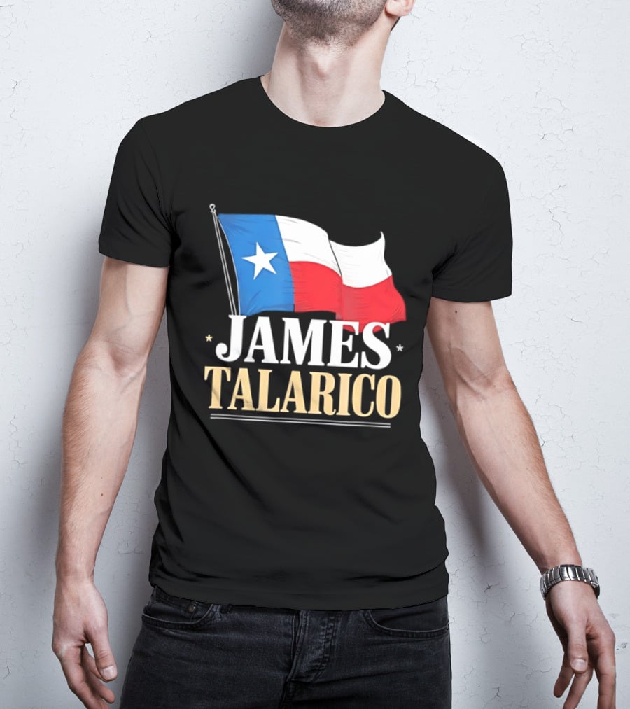 James Talarico Texas Flag Democrat Political T-Shirt