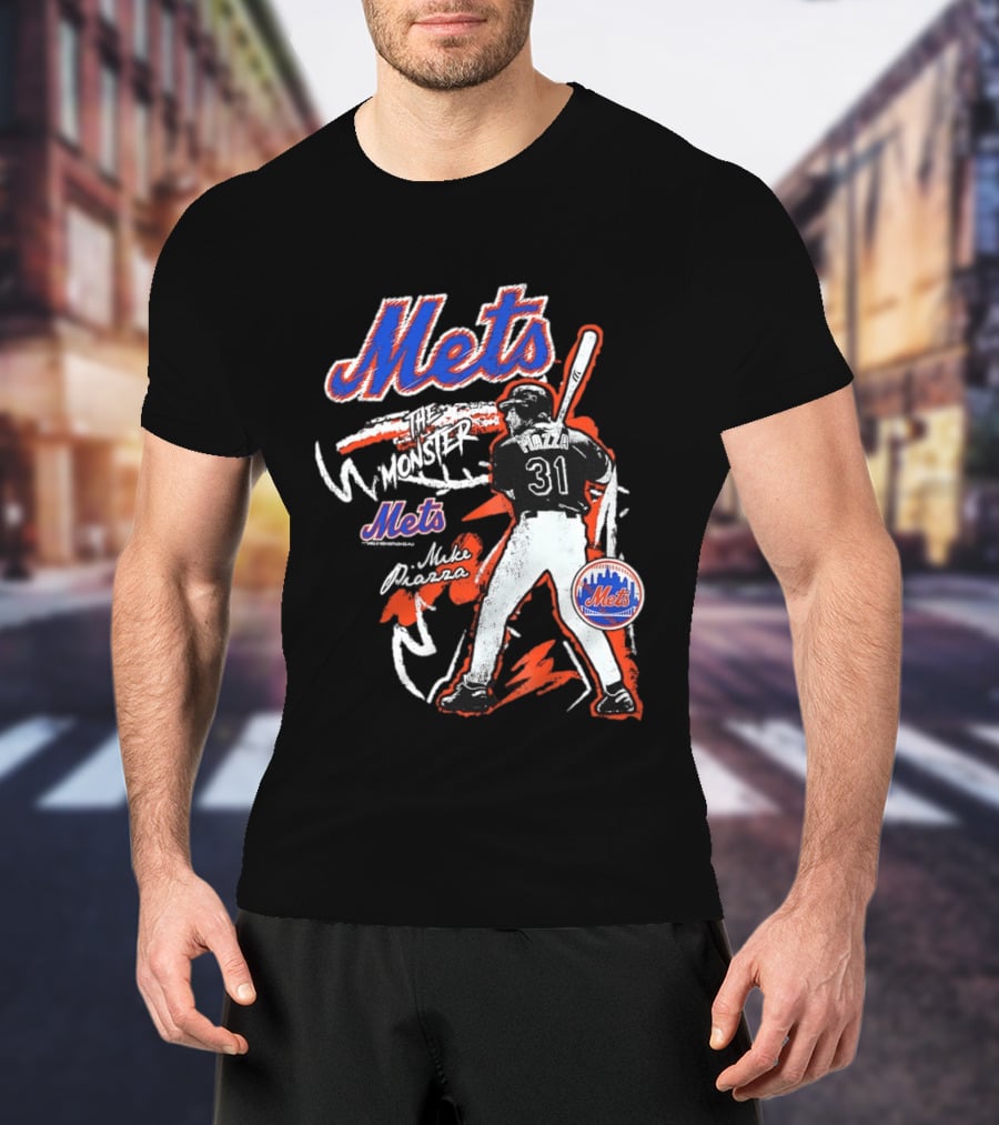Mets Mike Piazza The Monster New York Mets 31 T-Shirt