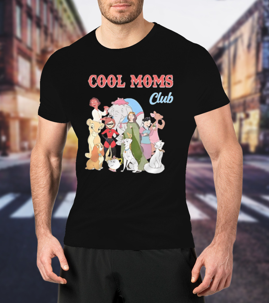 COOL MOMS CLUB Disney Characters T-Shirt