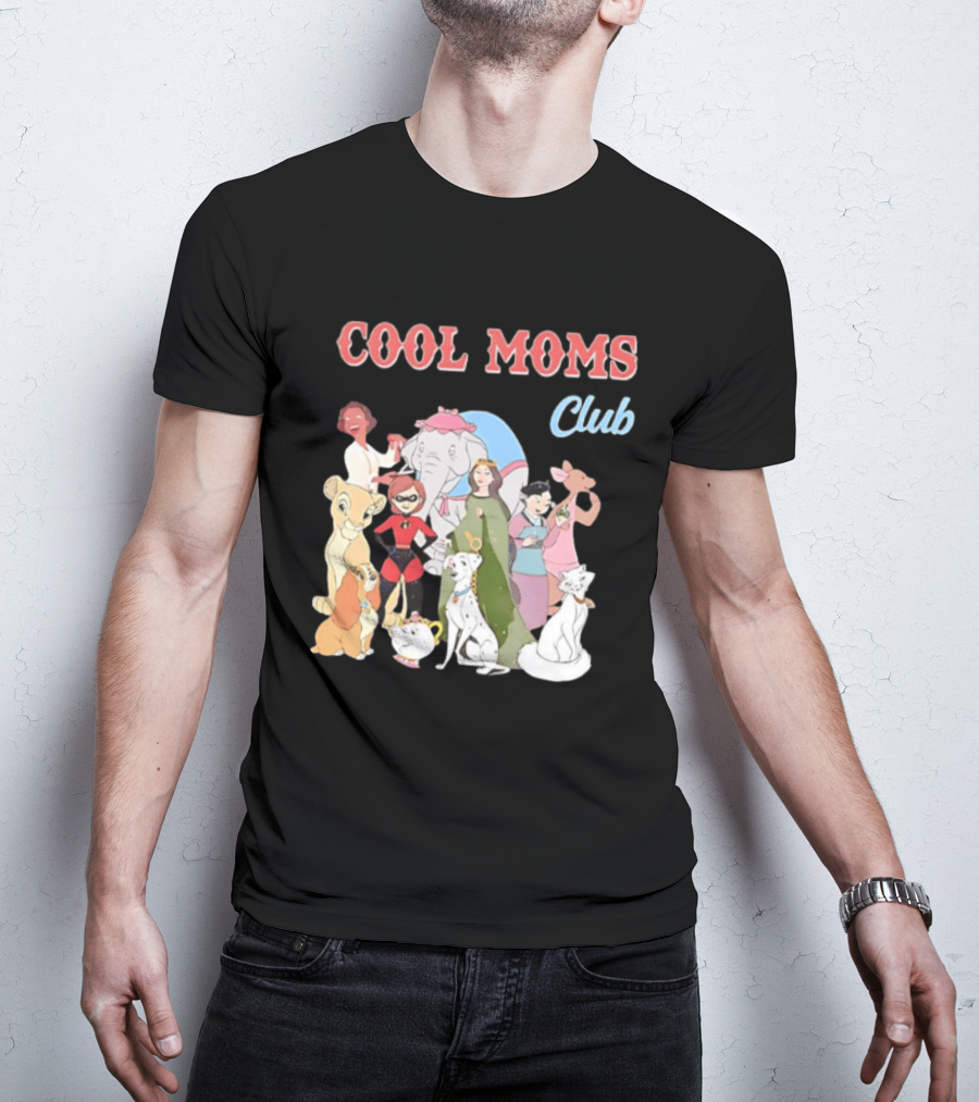 COOL MOMS CLUB Disney Characters T-Shirt