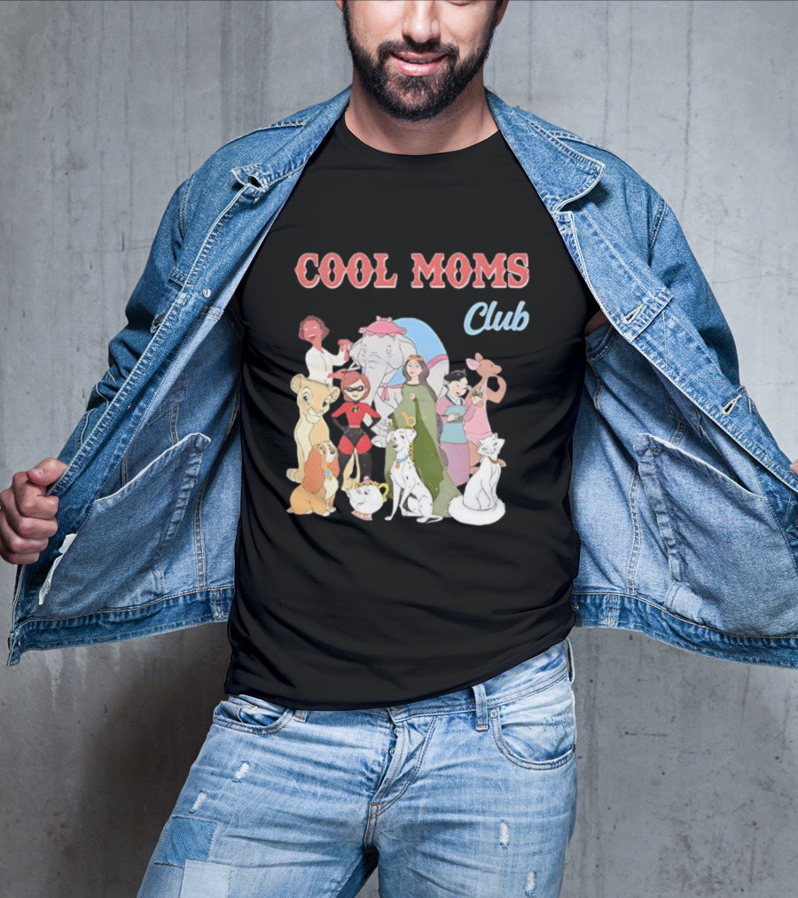 COOL MOMS CLUB Disney Characters T-Shirt