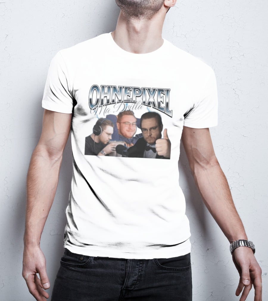 OHNEPIXEL Ma Drilla Thumbs Up Gaming Podcast Vibes T-Shirt