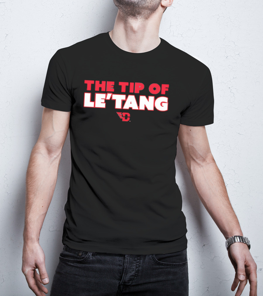 The Tip Of Le'Tang Dayton Flyers Amael L'Etang T-Shirt