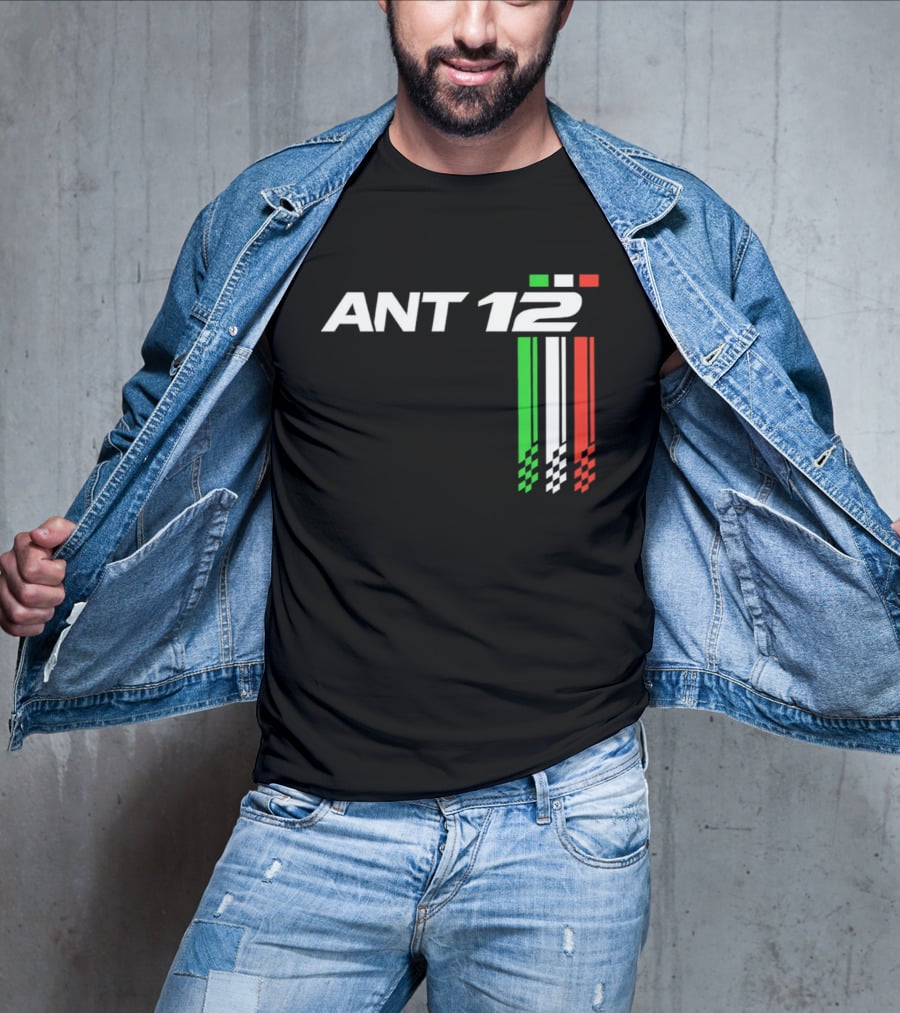 ANT 12 Italians Drive Tricolor Racing T-Shirt