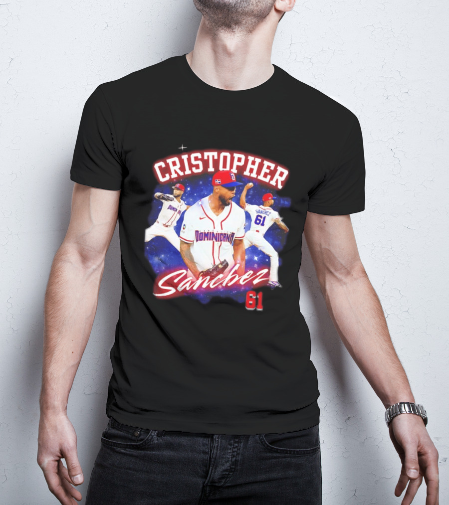 Cristopher Sanchez Dominican Baseball 61 Pitcher T-Shirt