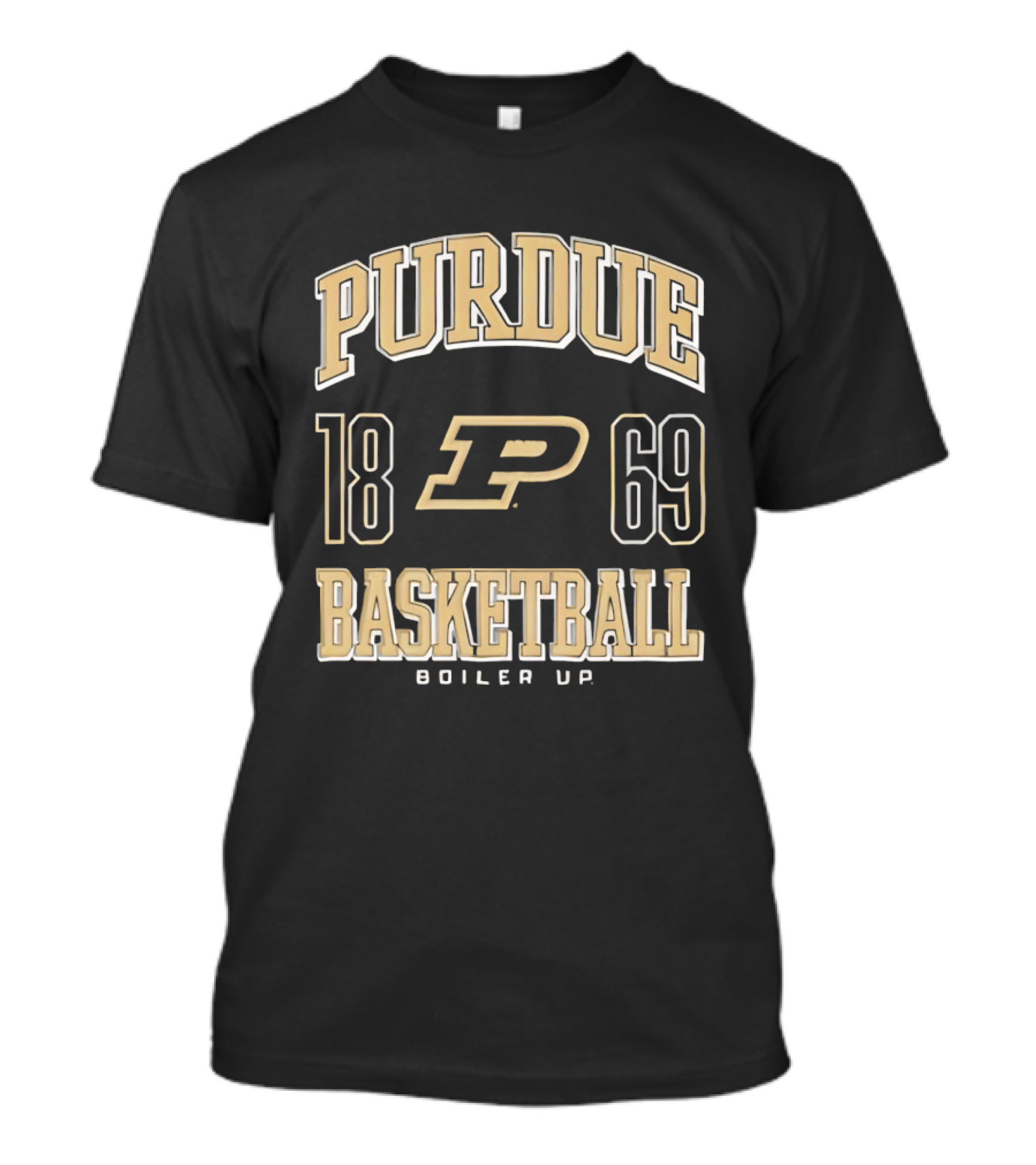 Purdue Basketball Boiler Up 1869 T-Shirt