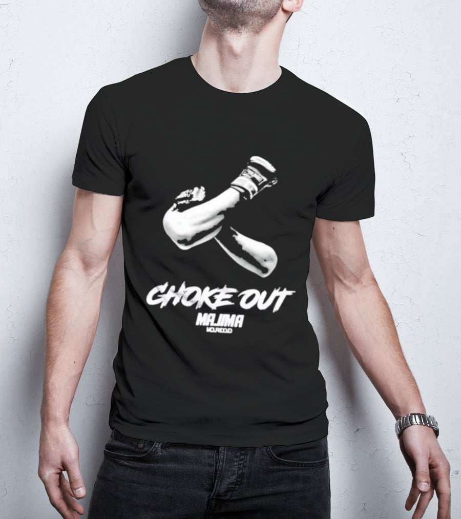 Kazumasa Majima Choke Out Boxing Gloves T-Shirt