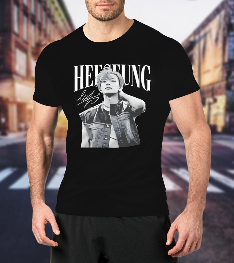 Heeseung Kpop Fashion Street T-Shirt