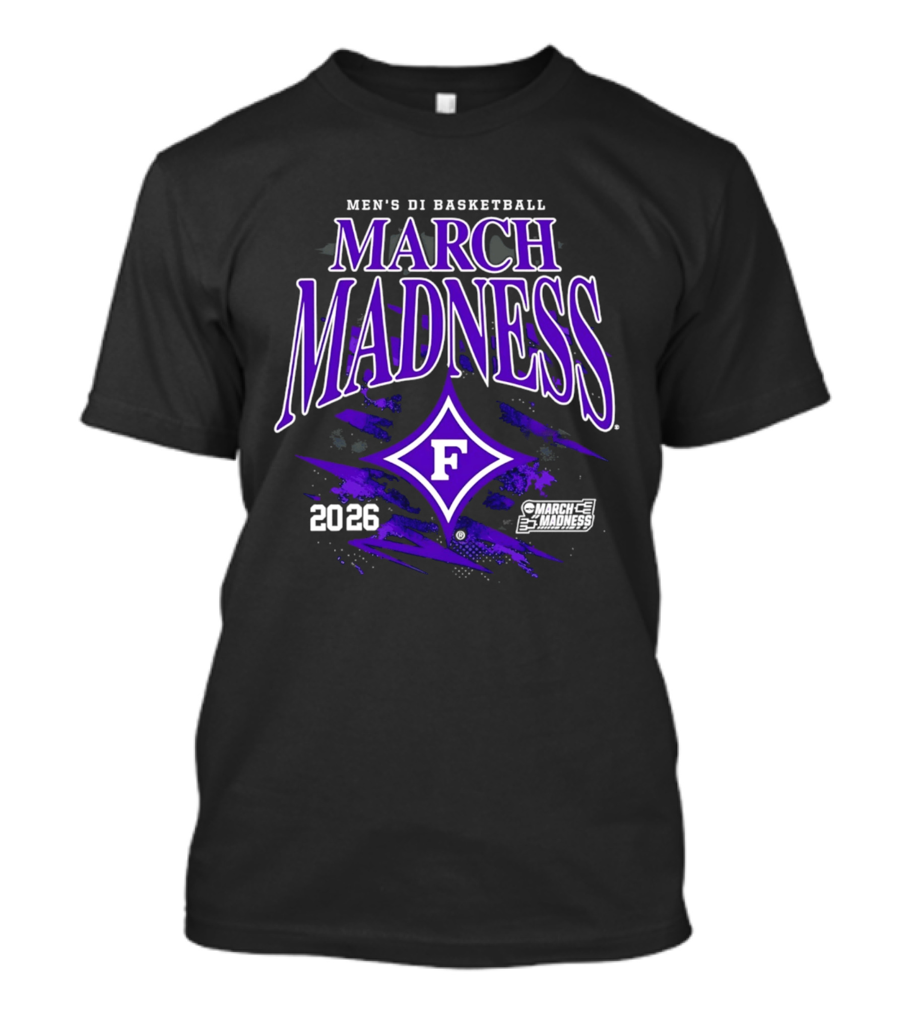 Men's DI Basketball Furman 2026 March Madness T-Shirt