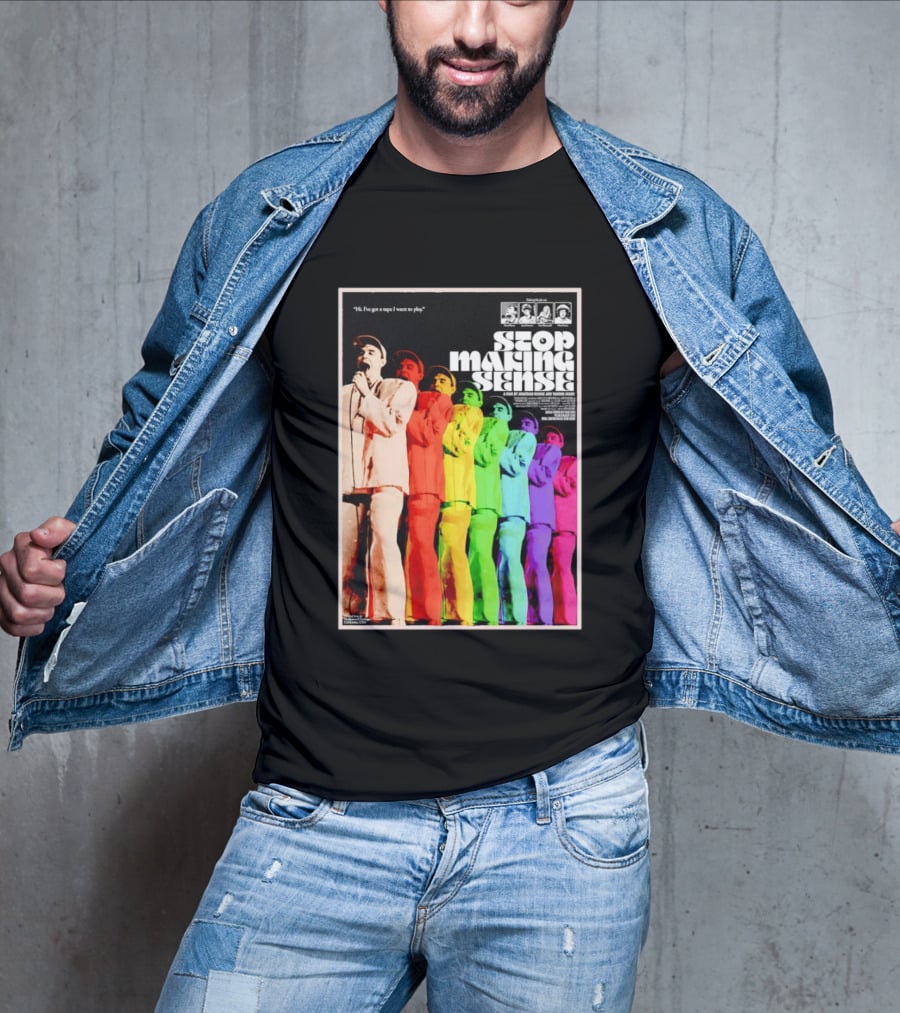 Stop Making Sense Rainbow Concert Film T-Shirt
