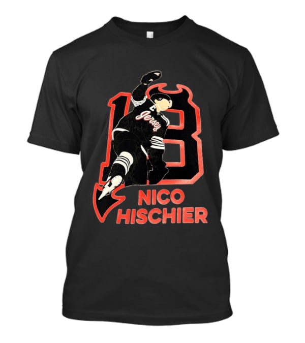Nico Hischier New Jersey Devils Hockey T-Shirt