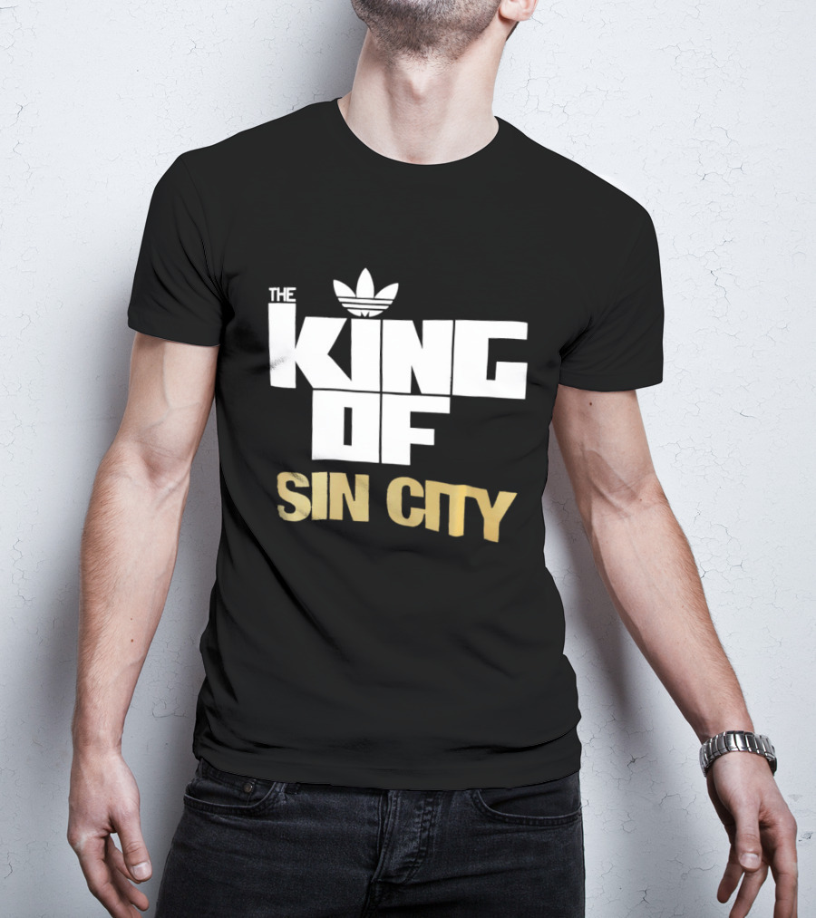 The King Of Sin City Adidas Trefoil T-Shirt