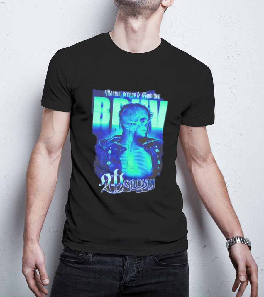 Titanium Screws Ambition Brutal Ospreay T-Shirt
