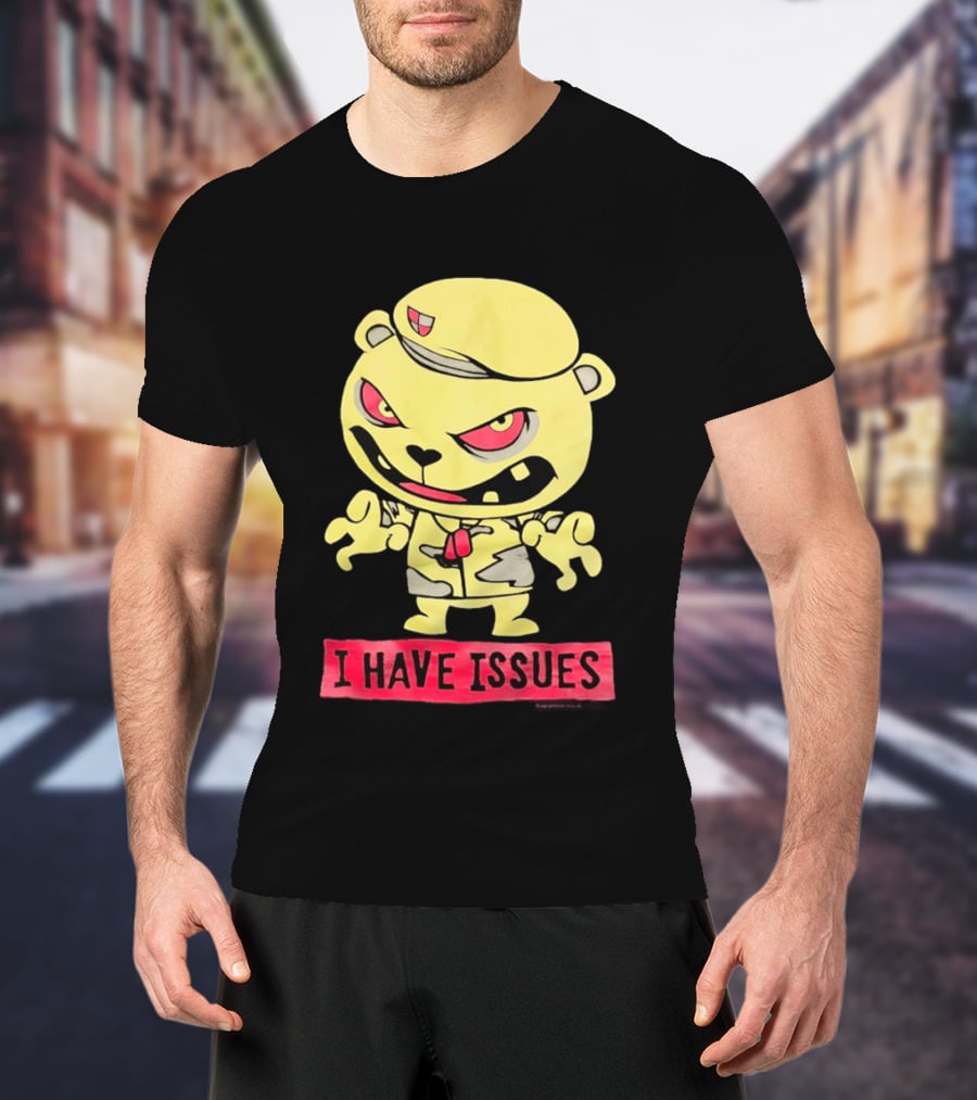 Flippy Series Happy Tree Friend I Have Issues T-Shirt