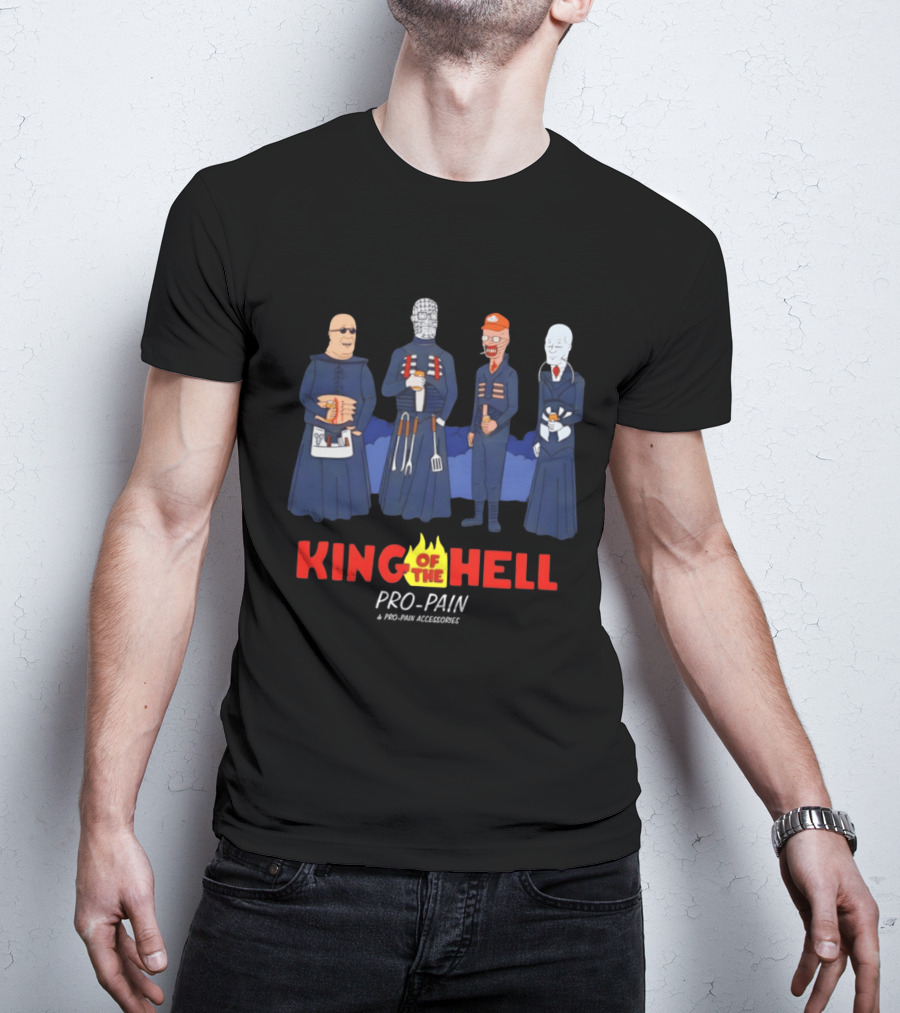King Of The Hell Pro Pain Characters Mashup T-Shirt