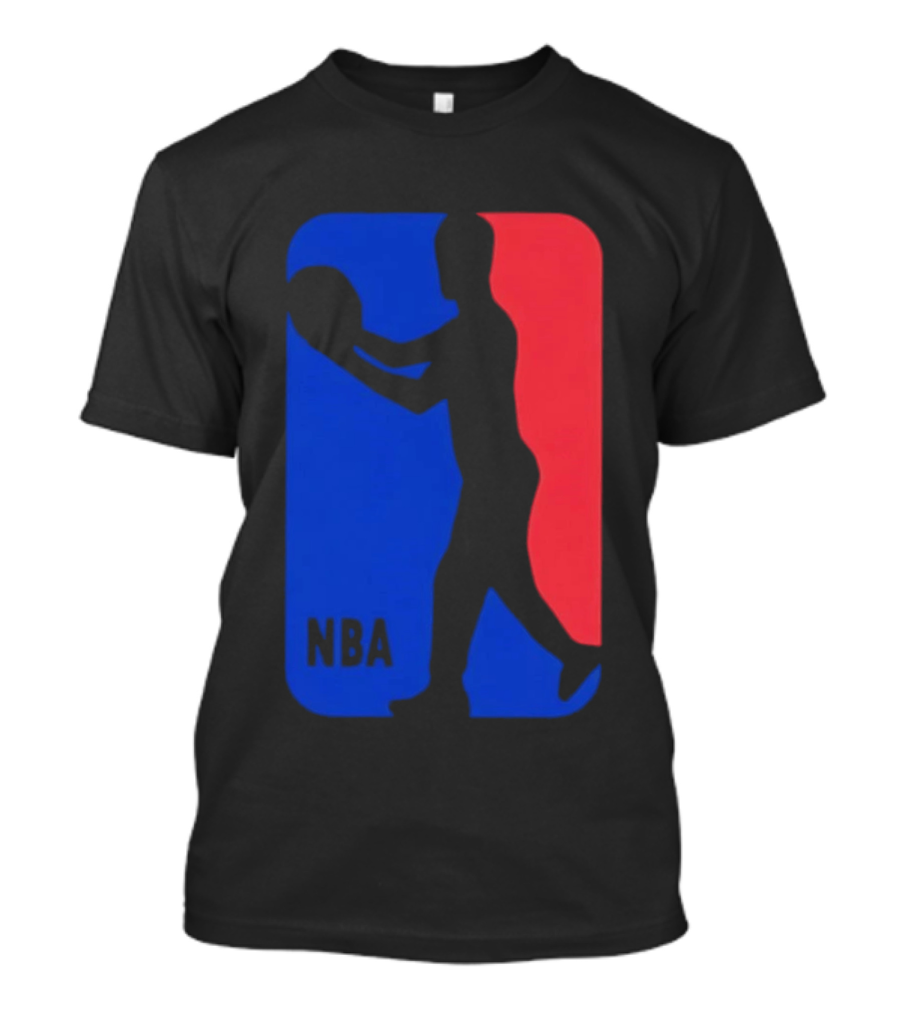 NBA Basketball Player Blue Red T-Shirt