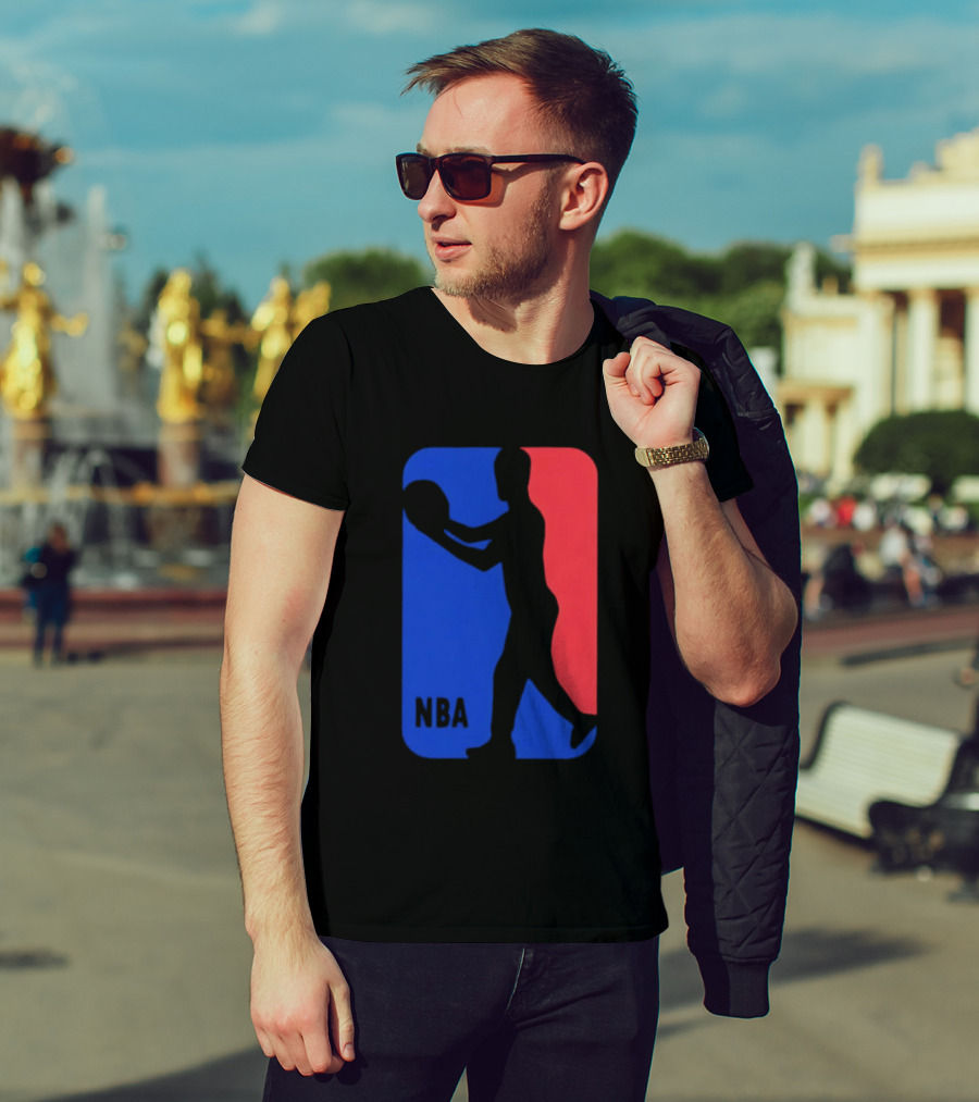 NBA Basketball Player Blue Red T-Shirt