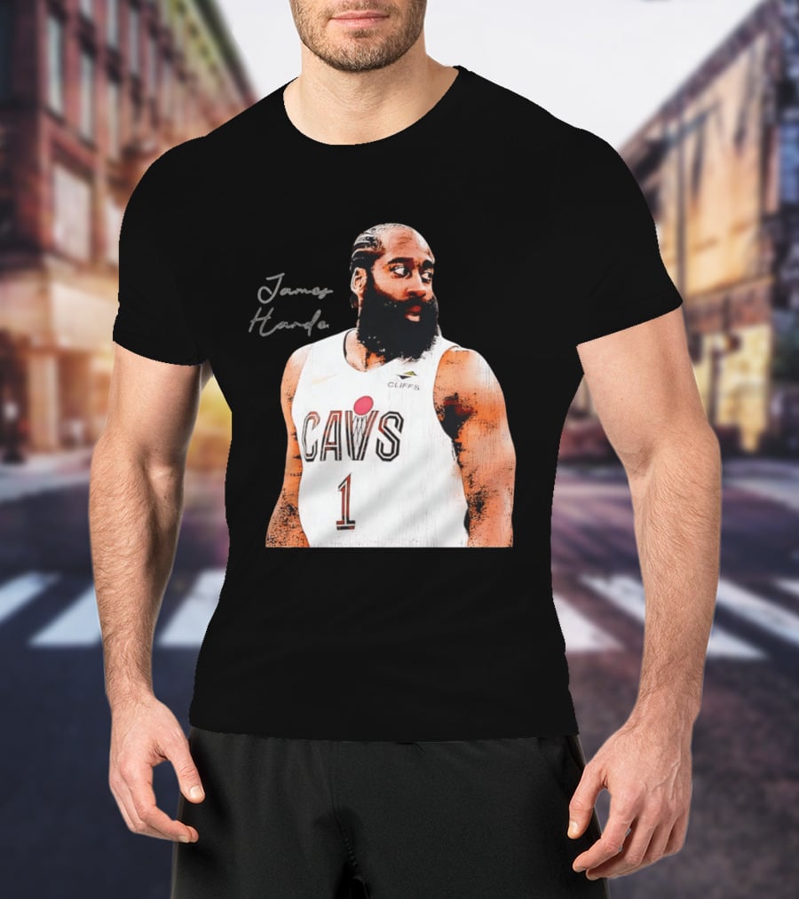 James Harden Cleveland Cavaliers CAVS Basketball 2026 NBA Champs T-Shirt