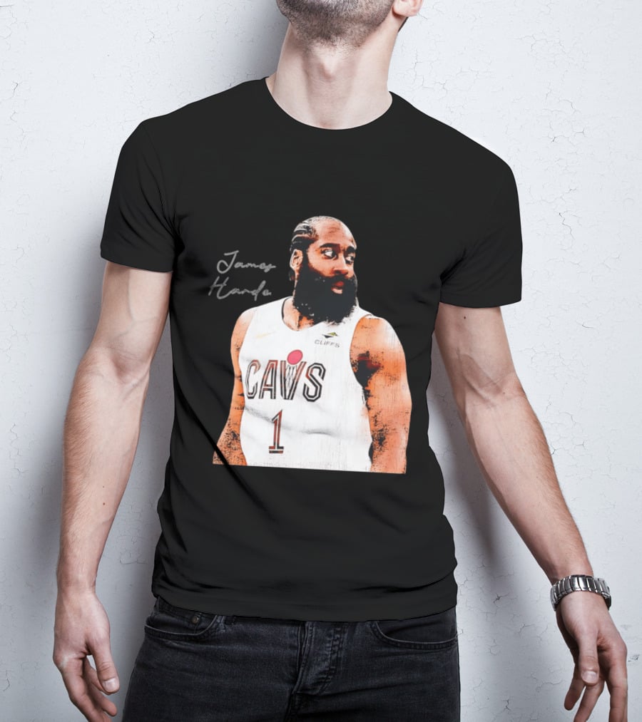 James Harden Cleveland Cavaliers CAVS Basketball 2026 NBA Champs T-Shirt