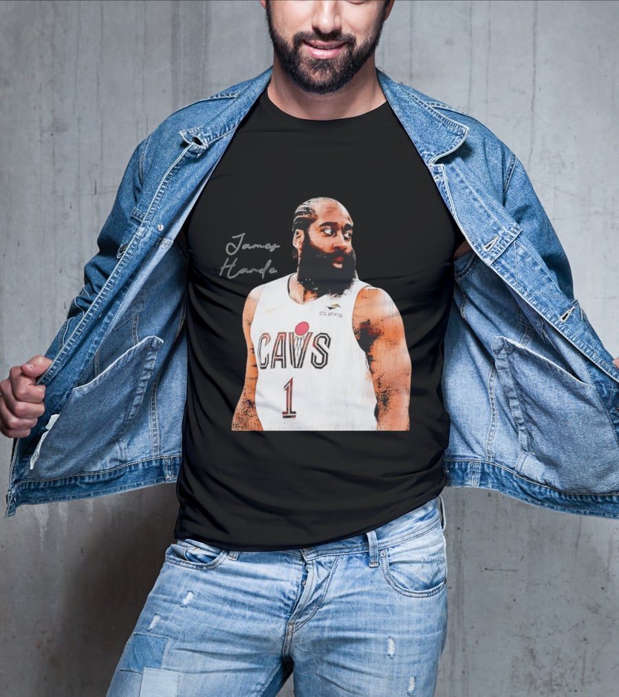 James Harden Cleveland Cavaliers CAVS Basketball 2026 NBA Champs T-Shirt
