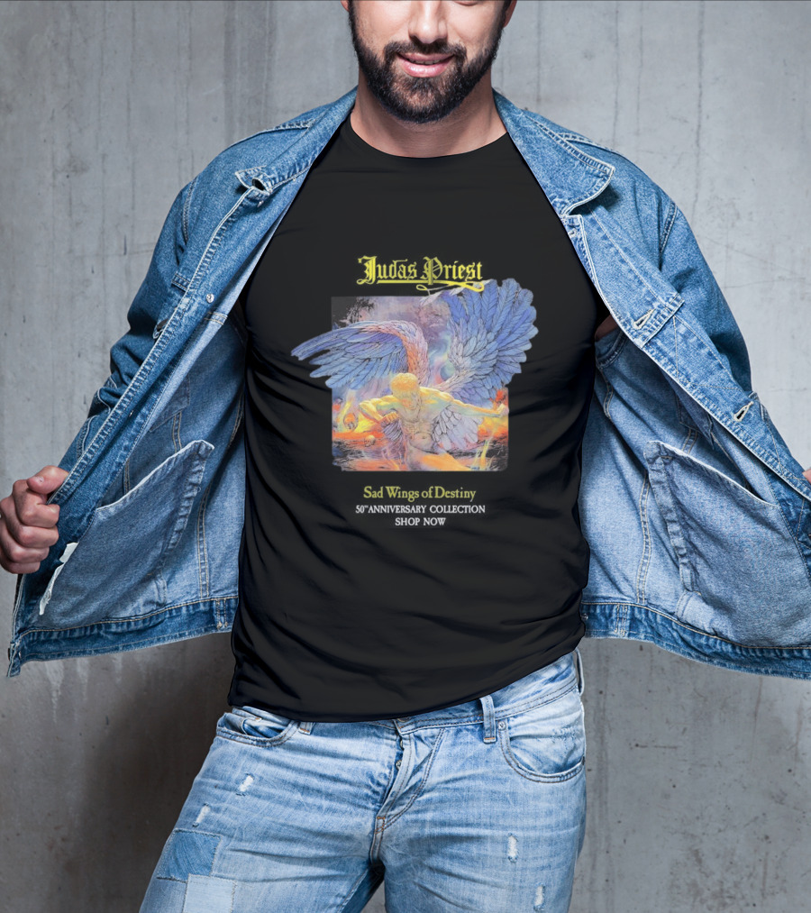 Judas Priest Sad Wings Of Destiny 50th Anniversary Collection T-Shirt