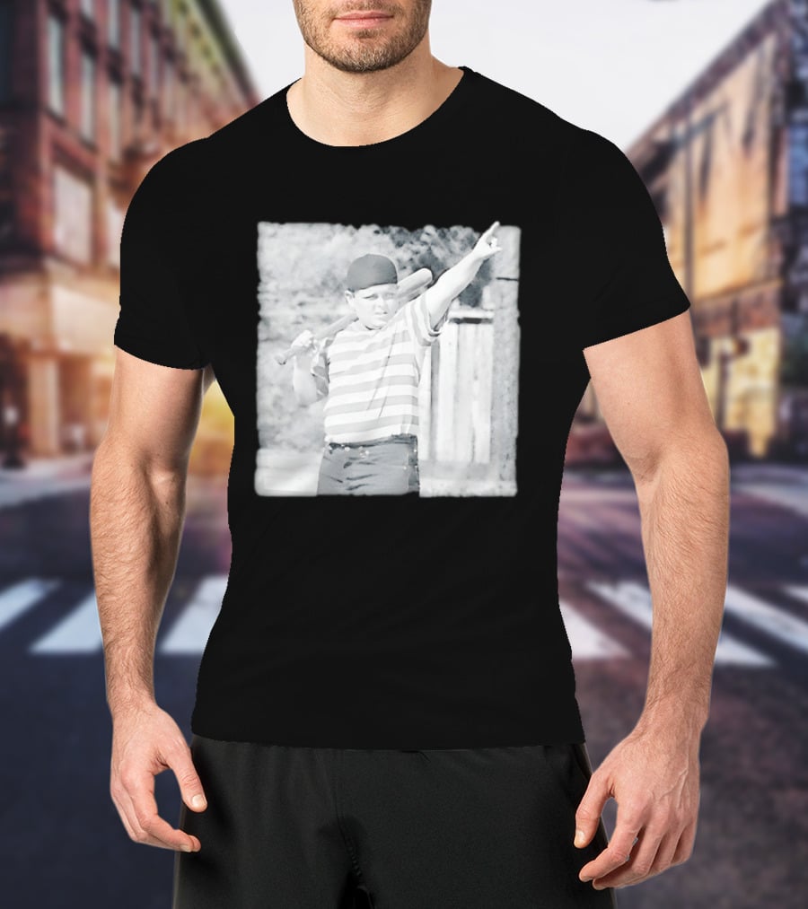 Hamilton Ham Porter Pointing With Baseball Bat The Sandlot T-Shirt