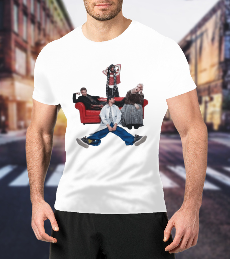 5 Seconds Of Summer Everyone's A Star World Tour 2026 Red Couch Moments T-Shirt