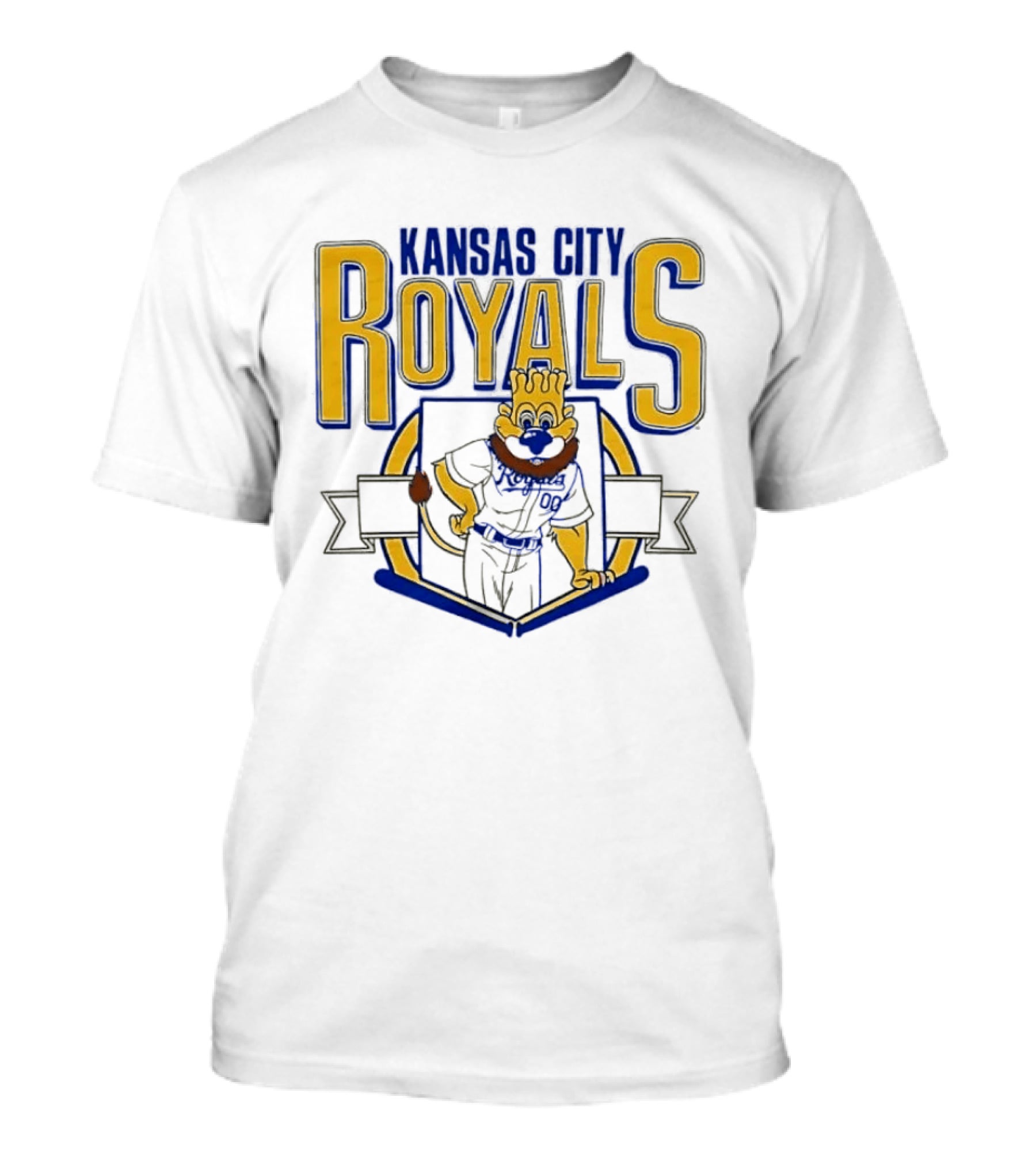 Kansas City Royals Sluggerrr Vintage Homage T-Shirt