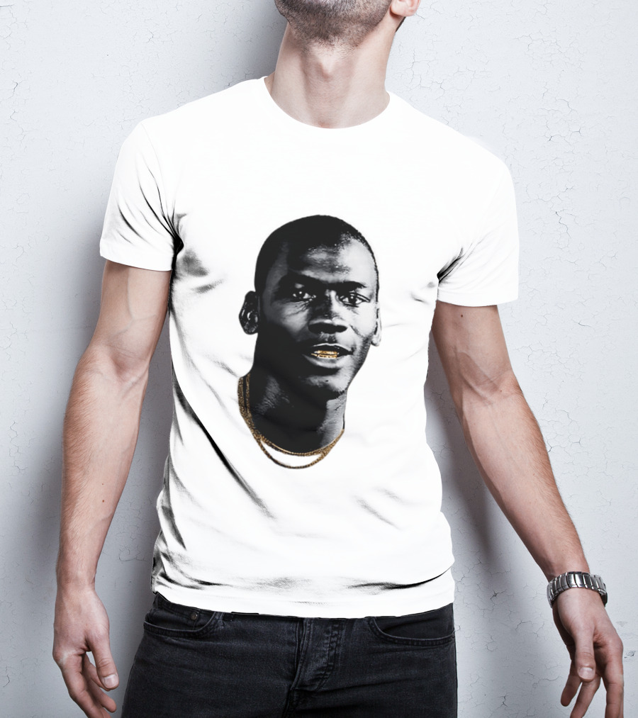 Michael JD Gold Teeth Grill Face T-Shirt