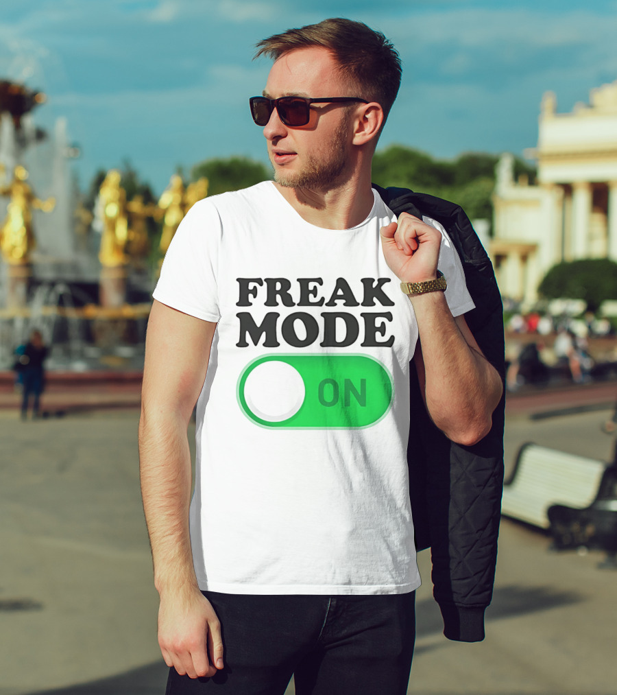 Freak Mode On Switch Button T-Shirt